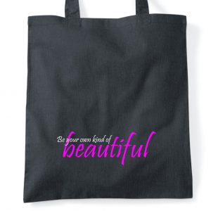Be beautiful floaty collection tote bag