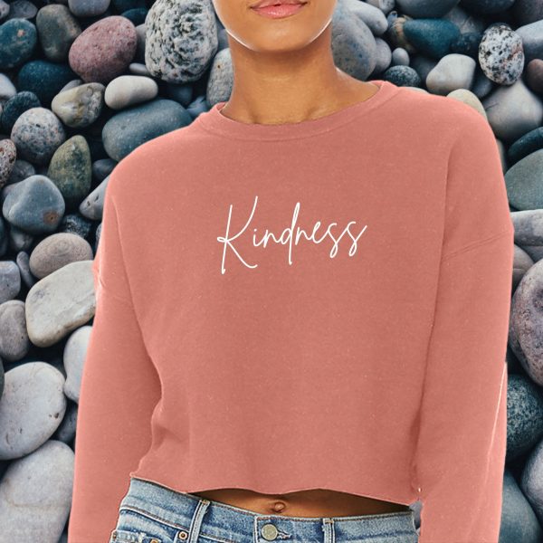 kindness cropped top