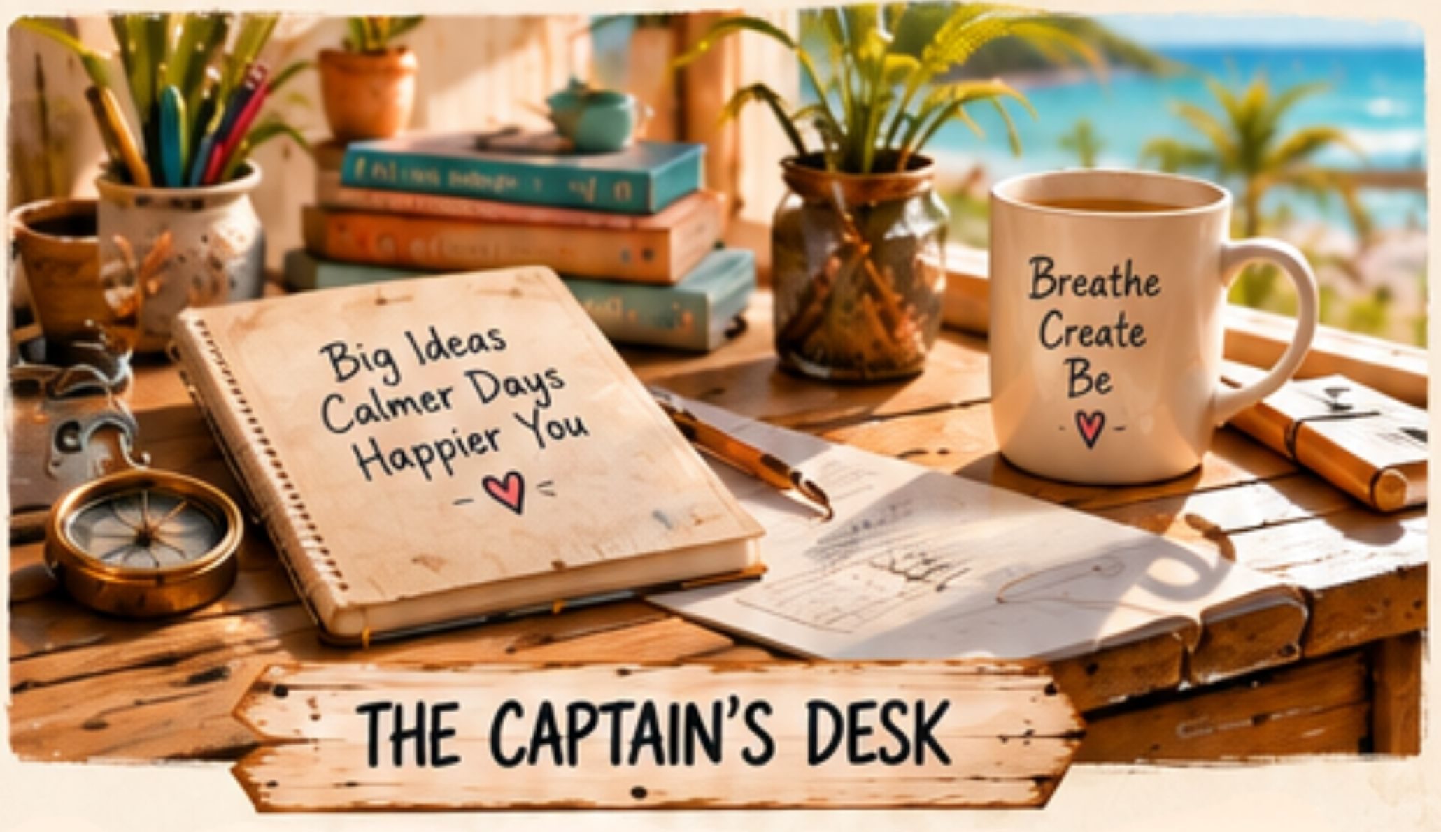 captains desk